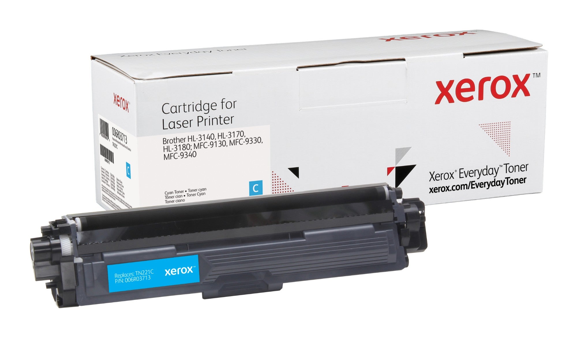 Everyday ™ Cyan Toner by Xerox compatible with Brother TN241C, Standard capacity