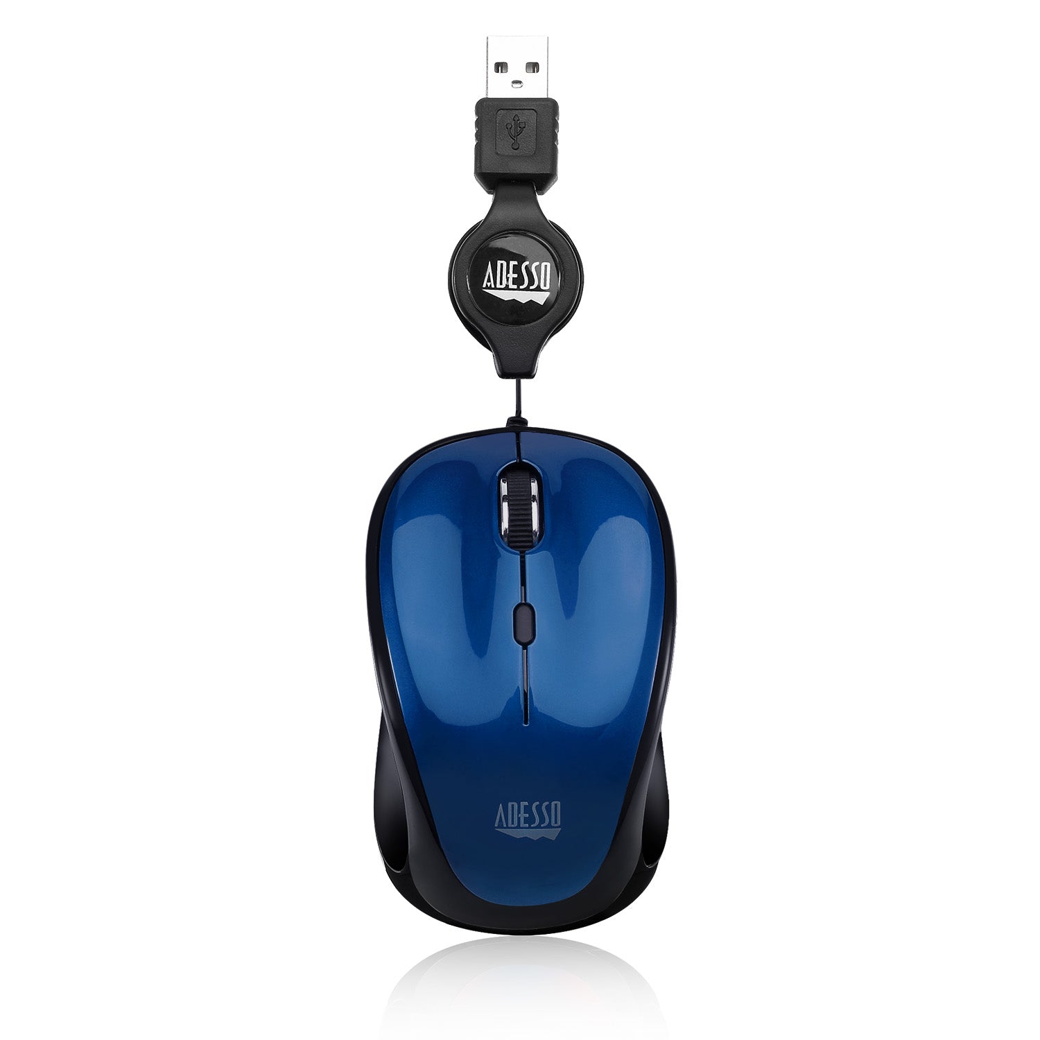 iMouse S8L - USB Illuminated Retractable Mini Mouse