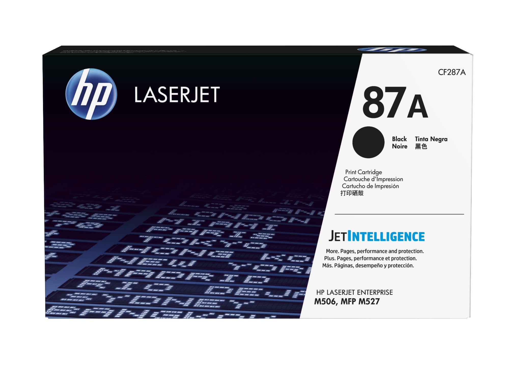 HP CF287A/87A Toner cartridge, 9K pages ISO/IEC 19752 for HP LaserJet M 506