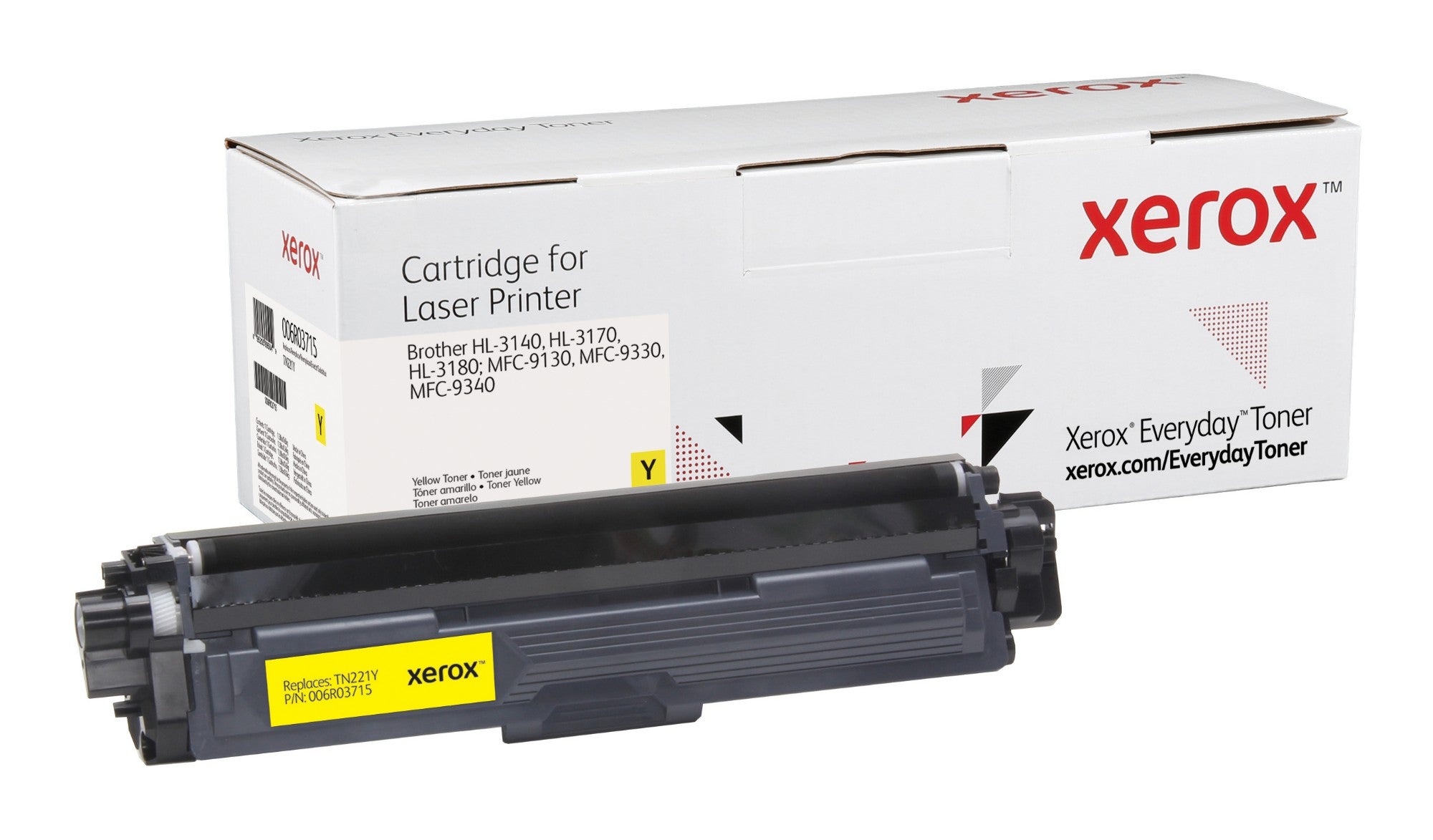Everyday ™ Yellow Toner by Xerox compatible with Brother TN241Y, Standard capacity