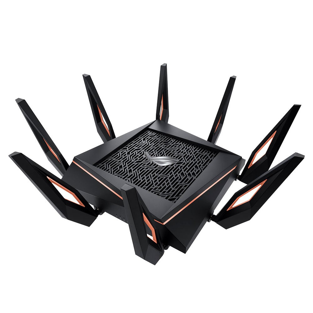 ASUS GT-AX11000 wireless router Gigabit Ethernet Tri-band (2.4 GHz / 5 GHz / 5 GHz) Black  - Networking - ASUS