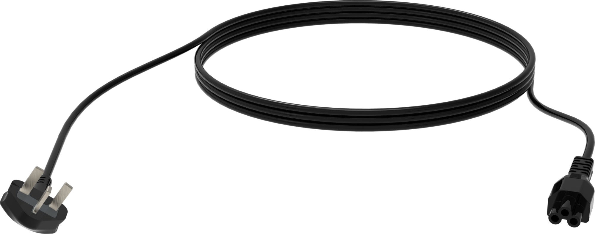 Vision TC 3MUKCVLF/BL power cable Black 3 m BS 1363 IEC C5