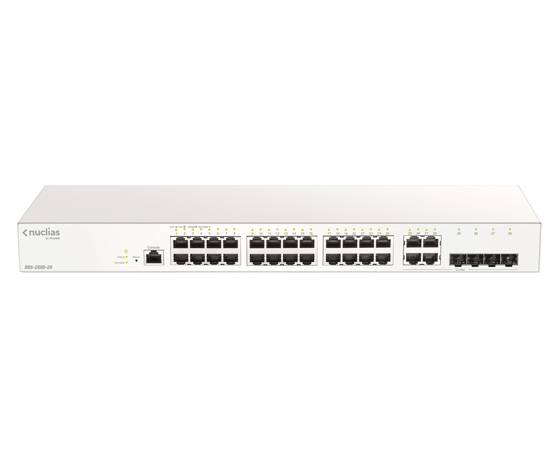 D-Link DBS-2000-28 network switch Managed L2 Gigabit Ethernet (10/100/1000) Grey