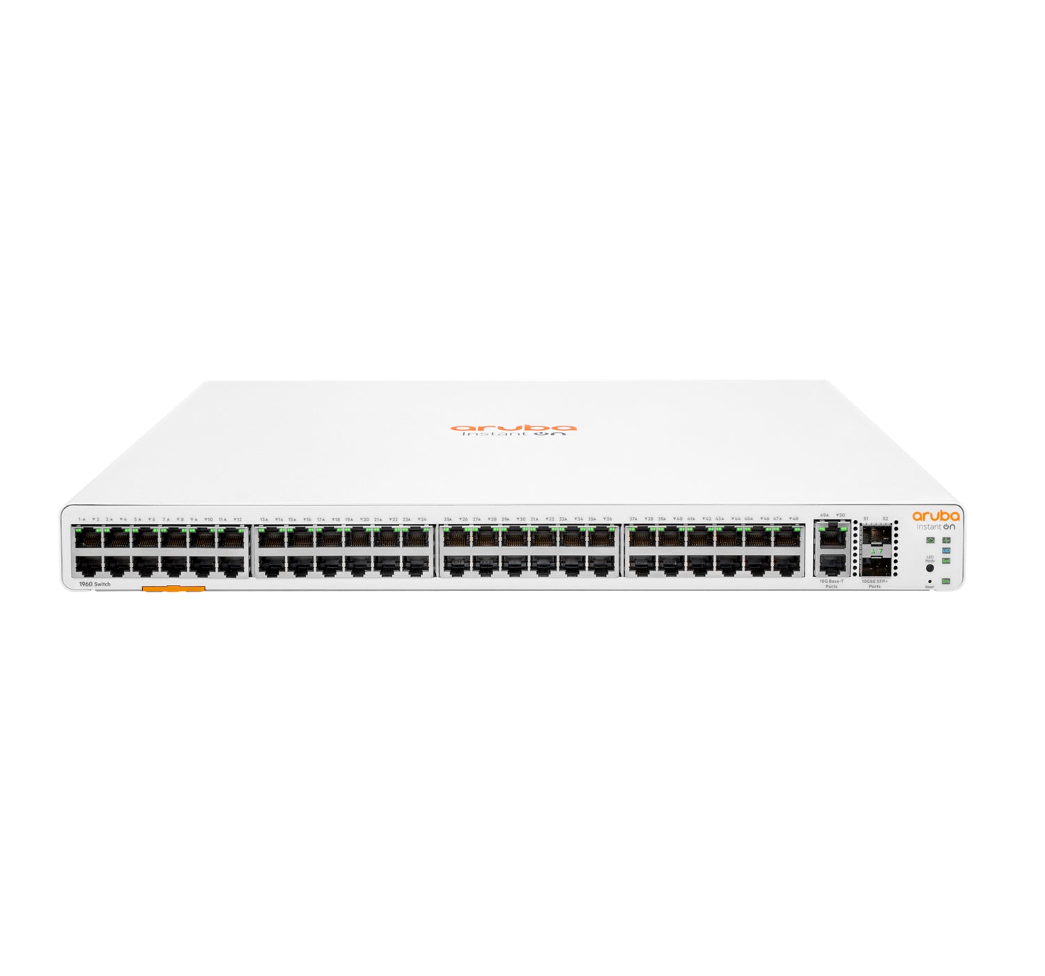 HPE Aruba Networking Aruba Instant On 1960 48G 2XGT 2SFP+ (x5) Managed L2+ Gigabit Ethernet (10/100/1000) 1U White  - Networking - HPE