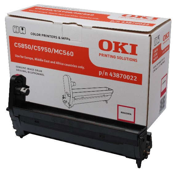 OKI 43870022 Drum kit magenta, 20K pages for OKI C 5850