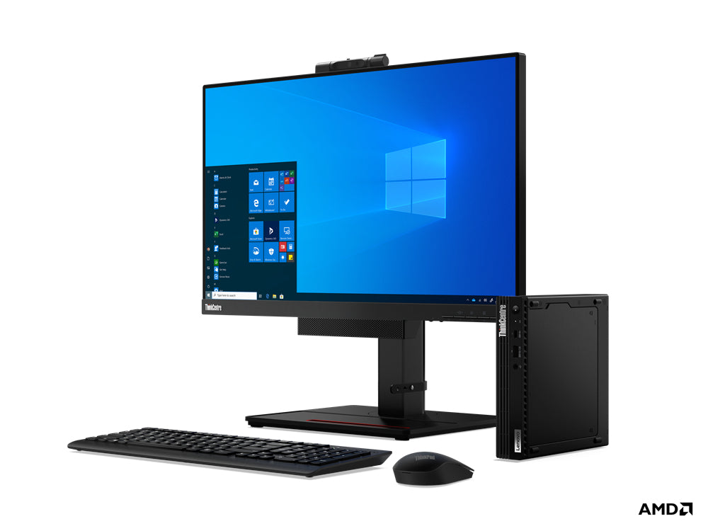 Lenovo ThinkCentre M75q AMD Ryzen™ 5 5600GE 8 GB DDR4-SDRAM 256 GB SSD Windows 11 Pro Mini PC Black  - Computers - Lenovo