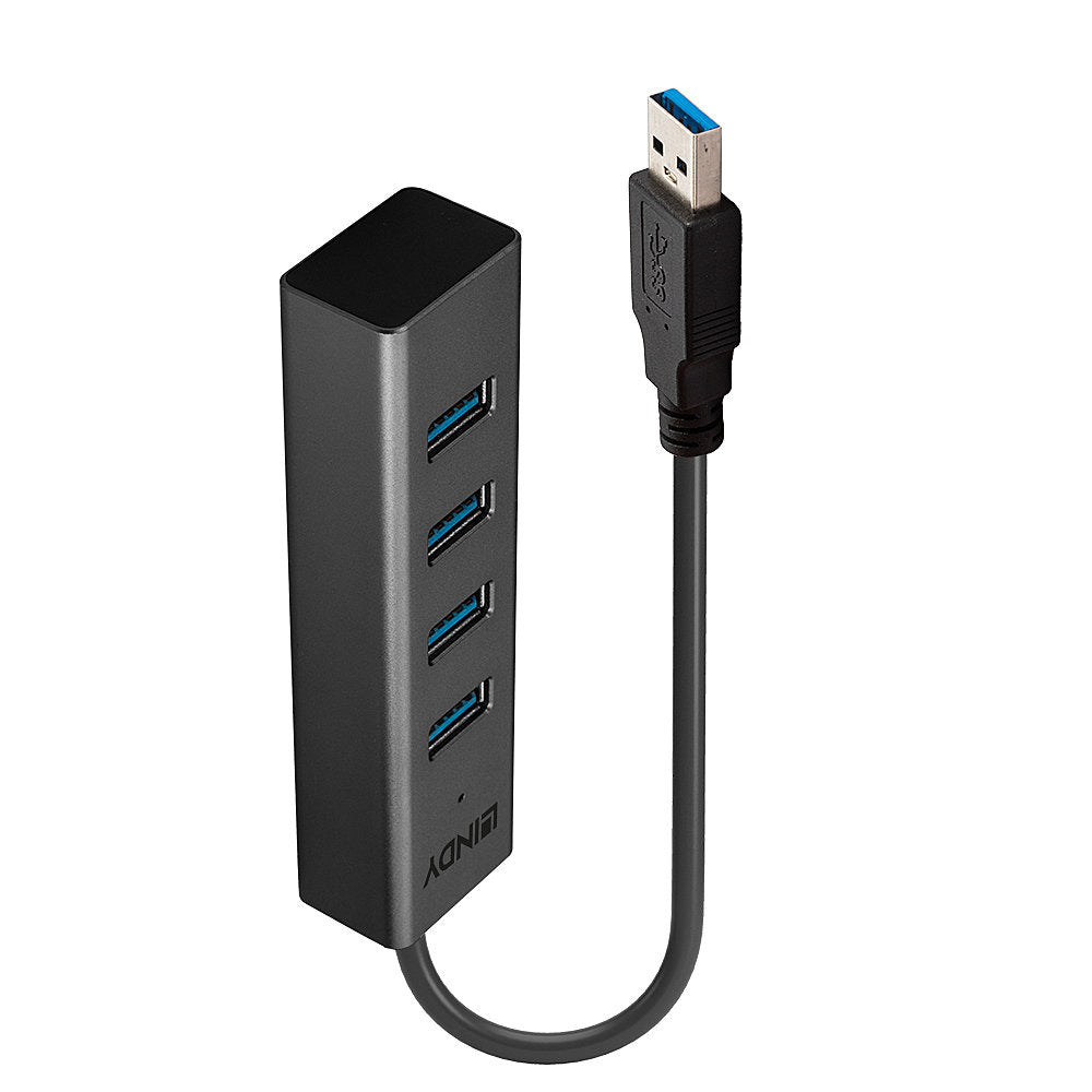 Lindy 4 Port USB 3.0 Hub  - Computer Components - Lindy