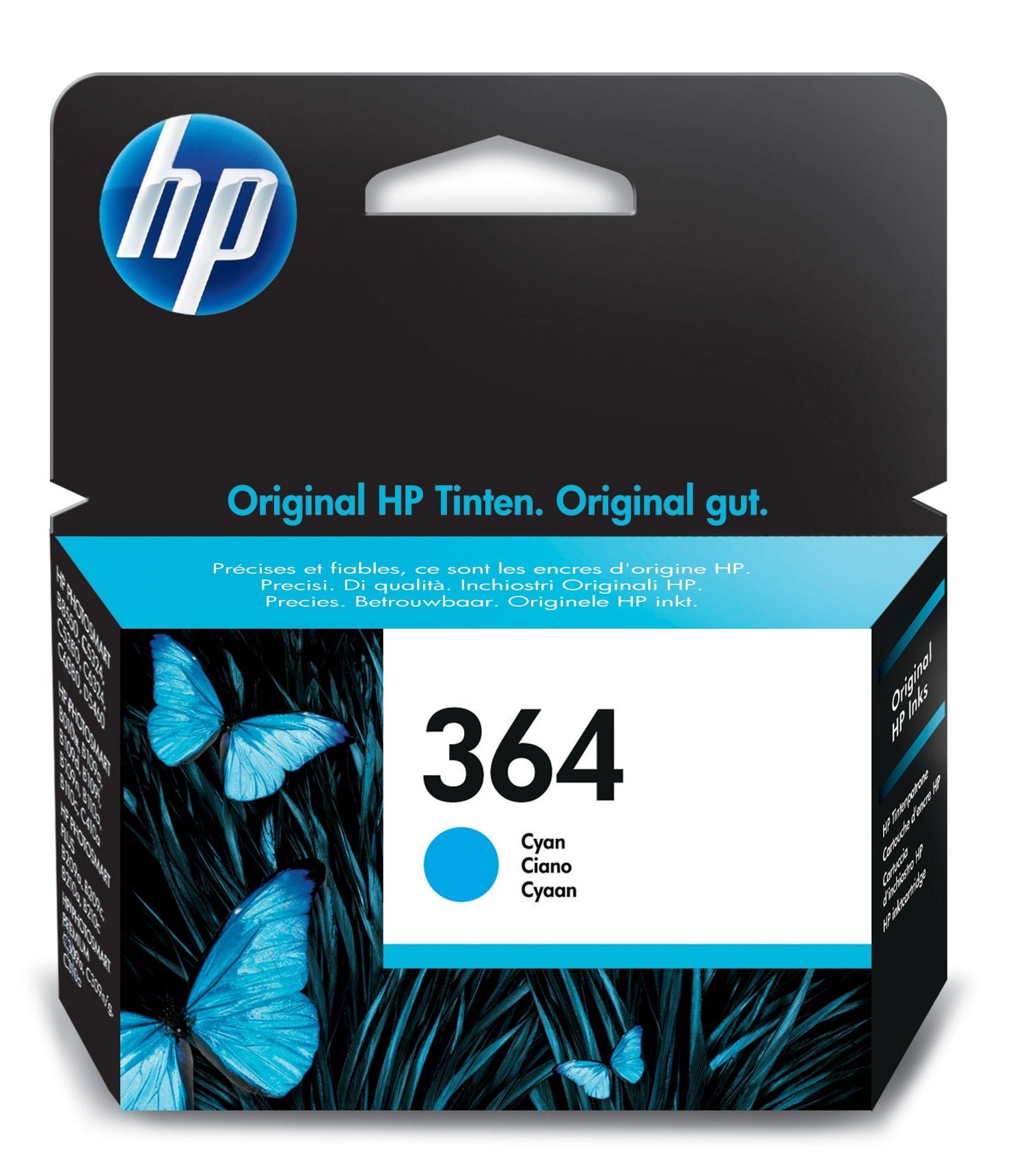 HP CB318EE/364 Ink cartridge cyan, 300 pages ISO/IEC 24711 3ml for HP PhotoSmart B 110/C 309/D 5460/Plus/Premium