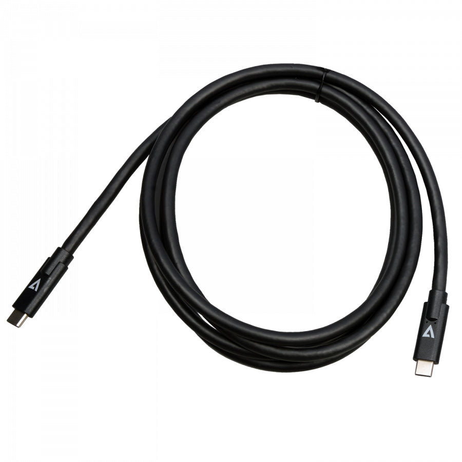 V7 V7USBC10GB-2M USB cable USB 3.2 Gen 2 (3.1 Gen 2) USB C Black