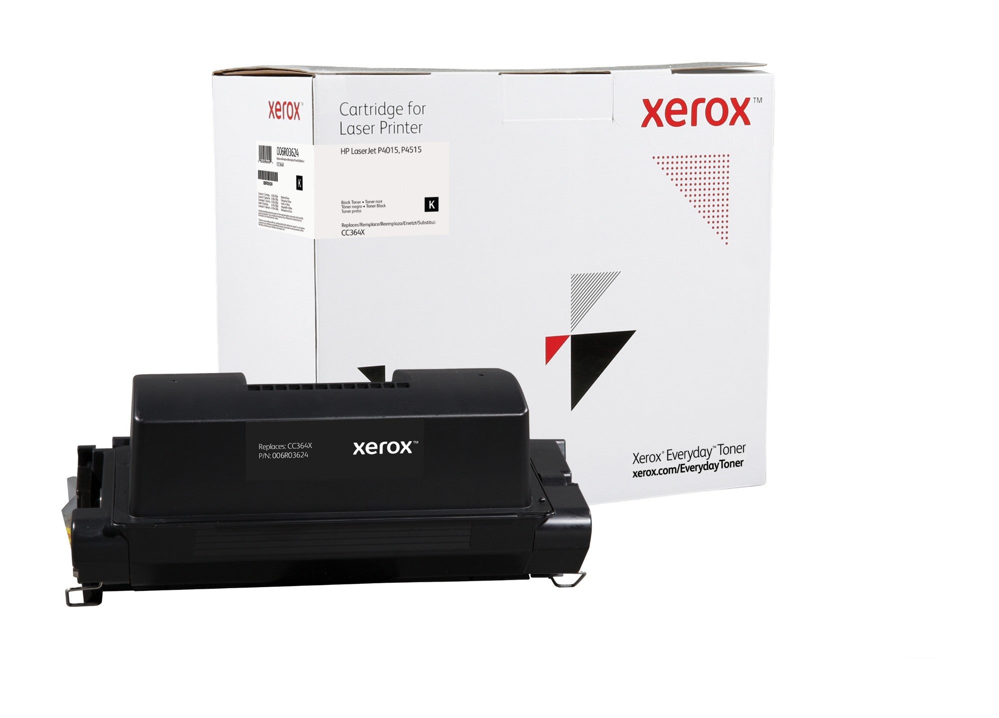 Everyday™ Black Toner by Xerox compatible with HP 64X (CC364X)