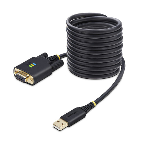 10ft (3m) USB to Null Modem Serial Adapter Cable
