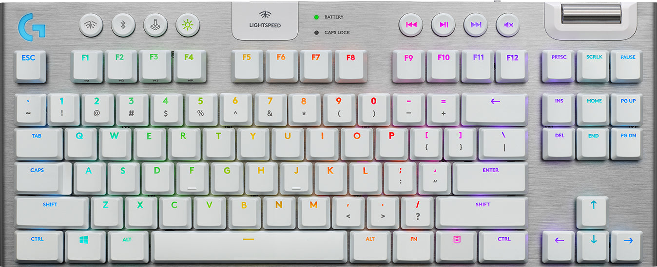 G915 TKL Tenkeyless LIGHTSPEED Wireless RGB Mechanical Gaming Keyboard - GL Tactile