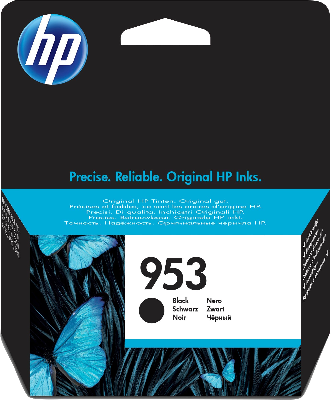 HP L0S58AE/953 Ink cartridge black, 900 pages 20ml for HP OfficeJet Pro 7700/8210/8710  - Printers & Scanners - HP