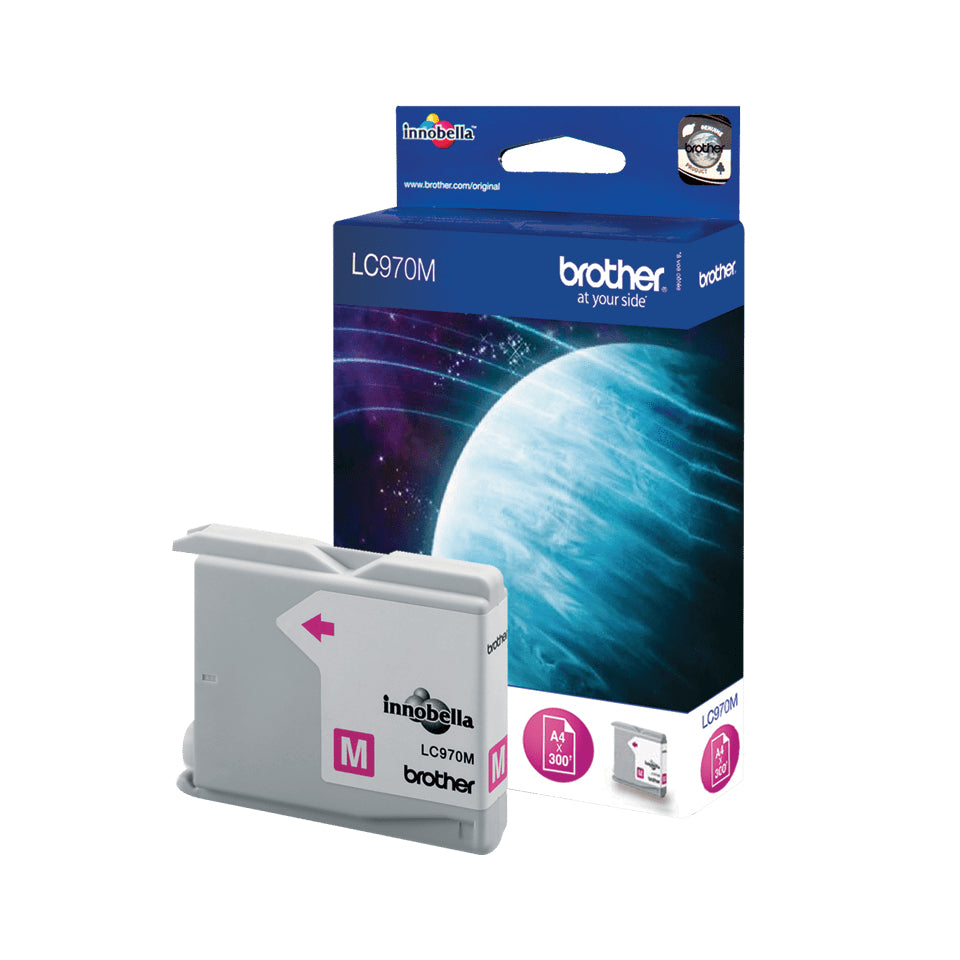 Brother LC-970M Ink cartridge magenta, 300 pages 11ml for Brother DCP 135 C