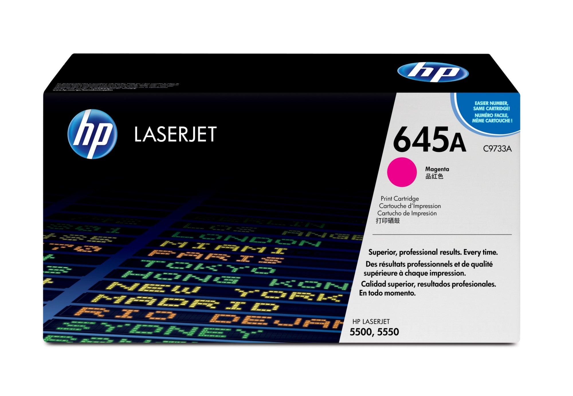 HP C9733A/645A Toner cartridge magenta, 12K pages/5% for Canon LBP-86  - Printers & Scanners - HP