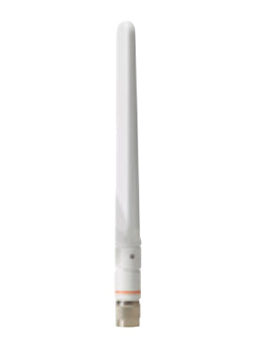 Cisco Aironet Dual-Band Omnidirectional Wi-Fi Antenna, 2 dBi (2.4 GHz)/4 dBi (5 GHz), 1 Port, Direct Mount, RP-TNC Connector, 1-Year Limited Hardware Warranty (AIR-ANT2524DW-RS=)