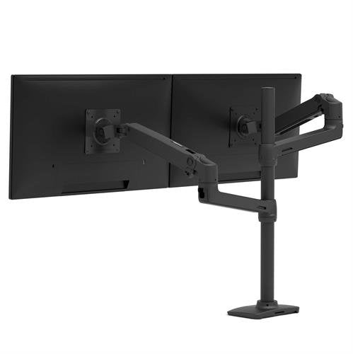 Ergotron LX Series LX Dual Stacking Arm, Tall Pole, Matte Black 101.6 cm (40") Desk