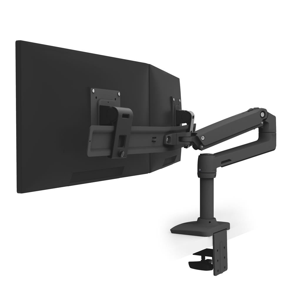 Ergotron LX Series 45-489-224 monitor mount / stand 63.5 cm (25") Black Desk