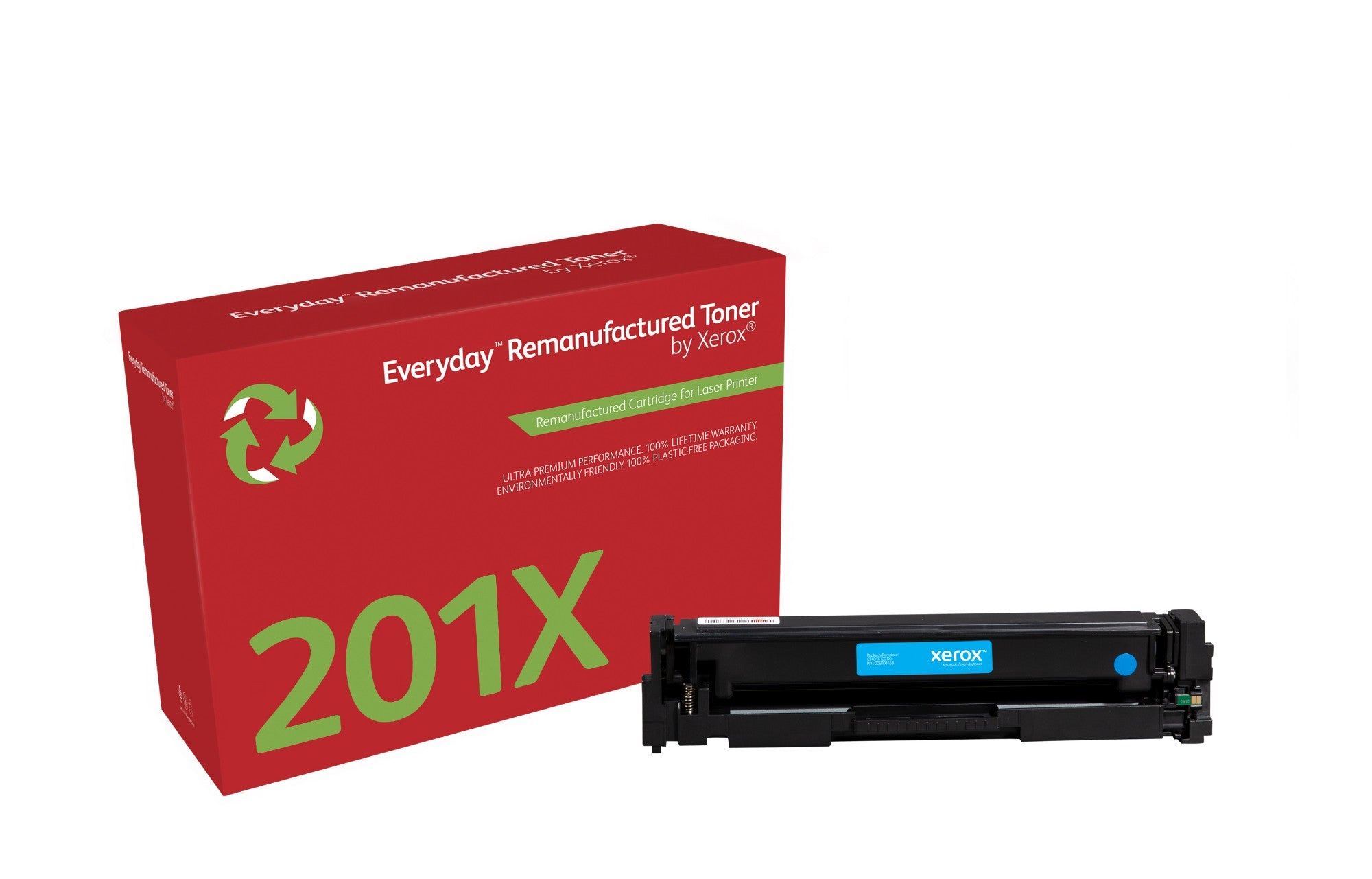 Everyday™ Cyan Remanufactured Toner by Xerox compatible with HP 201X (CF401X)