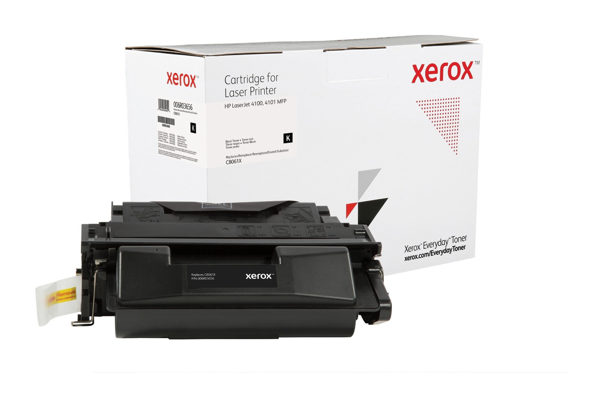 Everyday™ Black Toner by Xerox compatible with HP 61X (C8061X)