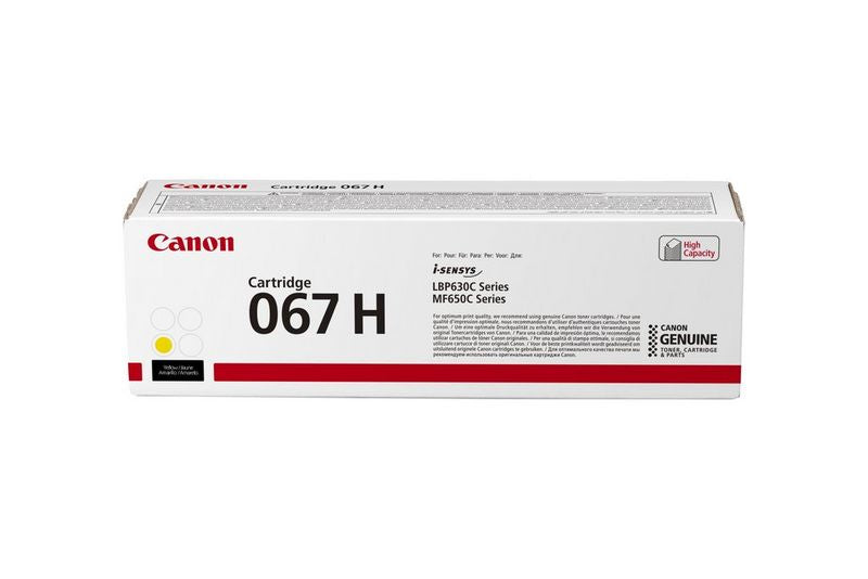 Canon 5103C002/067H Toner cartridge yellow high-capacity, 2.35K pages ISO/IEC 19752 for Canon MF 655  - Printers & Scanners - Canon