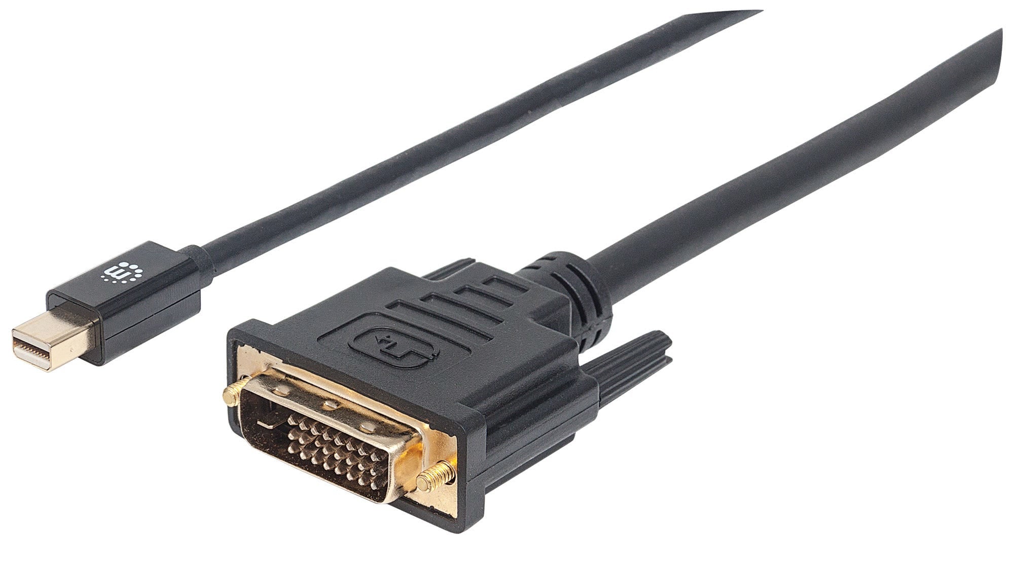 Mini DisplayPort 1.2a to DVI-D 24+1 Cable