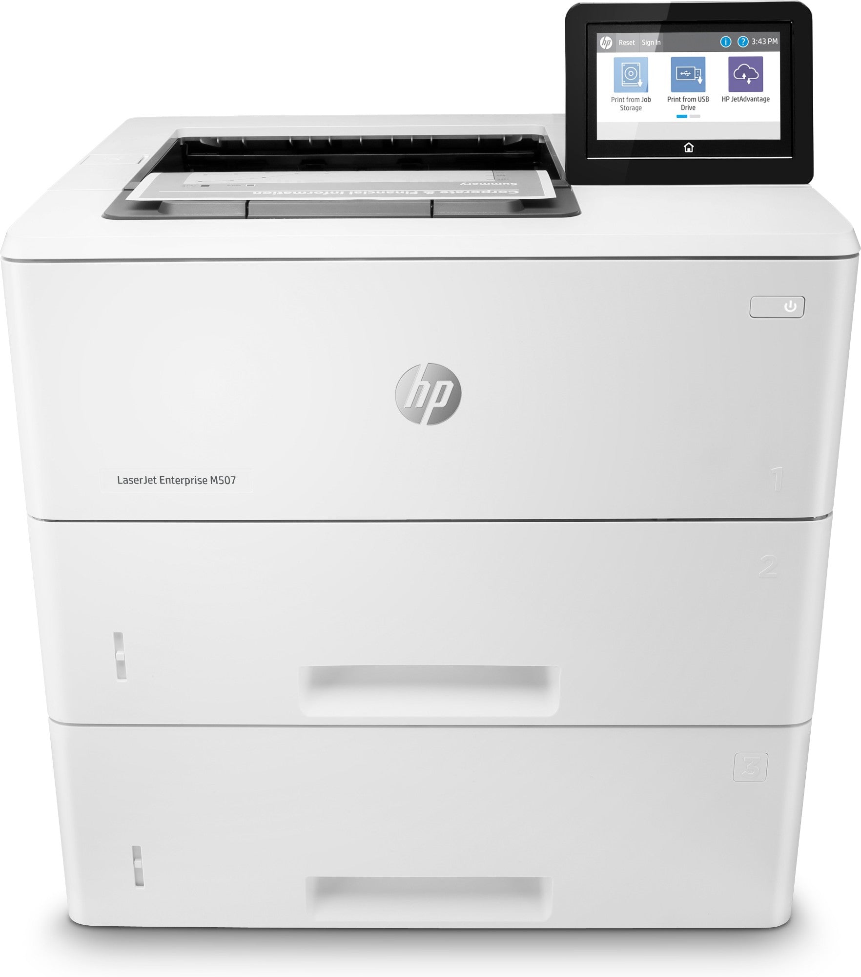 HP LaserJet Enterprise M507x, Print, Two-sided printing  - Printers & Scanners - HP