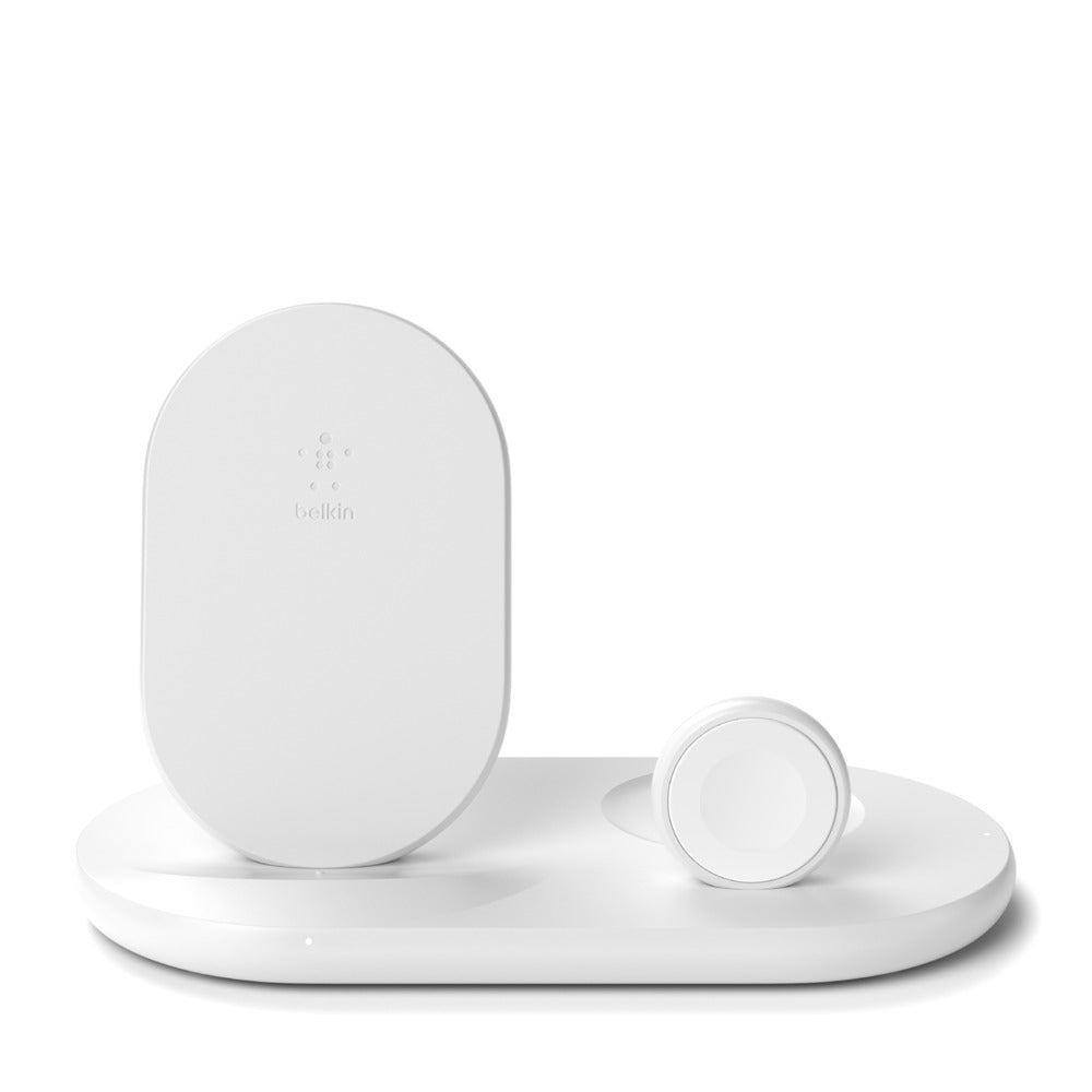 Belkin BOOST↑CHARGE Headphones, Smartphone, Smartwatch White AC Wireless charging Indoor  - Batteries & Power Supplies - Belkin