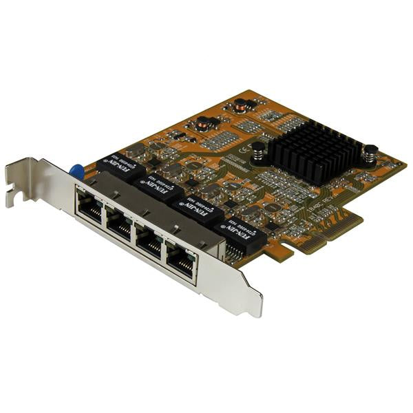 StarTech.com 4-Port PCIe Gigabit Network Adapter Card  - Computer Components - StarTech.com