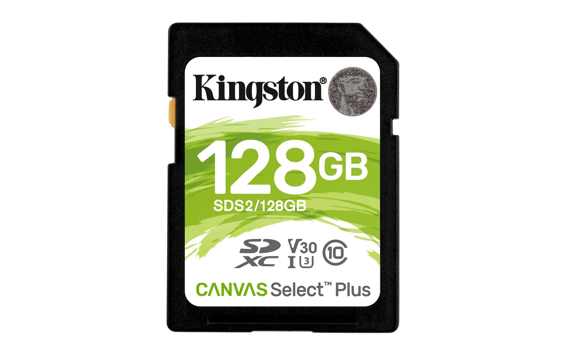 Kingston Technology 128GB SDXC Canvas Select Plus 100R C10 UHS-I U3 V30