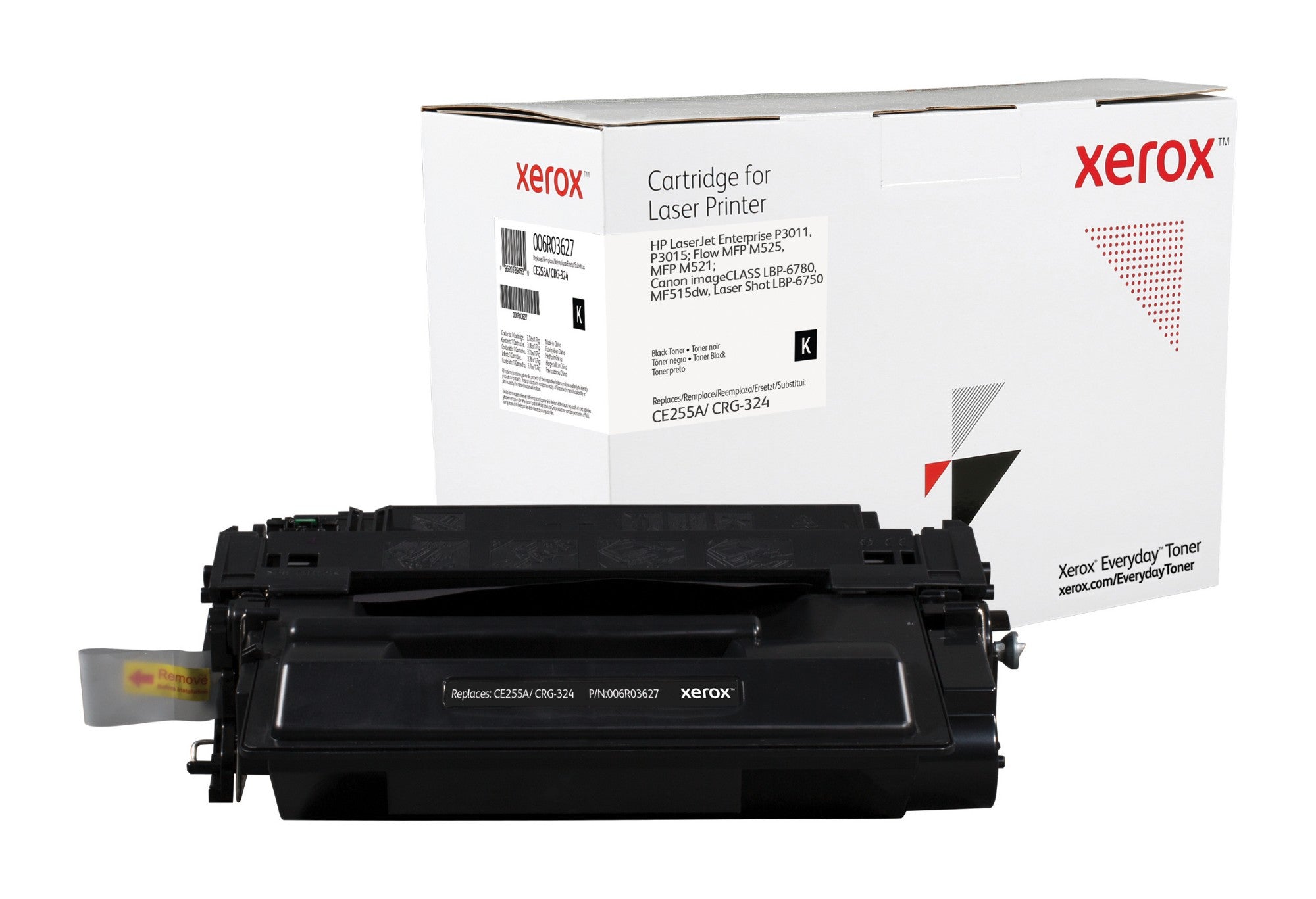 Xerox 006R03627 Toner cartridge black, 6K pages (replaces Canon 724 HP 55A/CE255A) for Canon LBP-6750/HP LaserJet P 3015